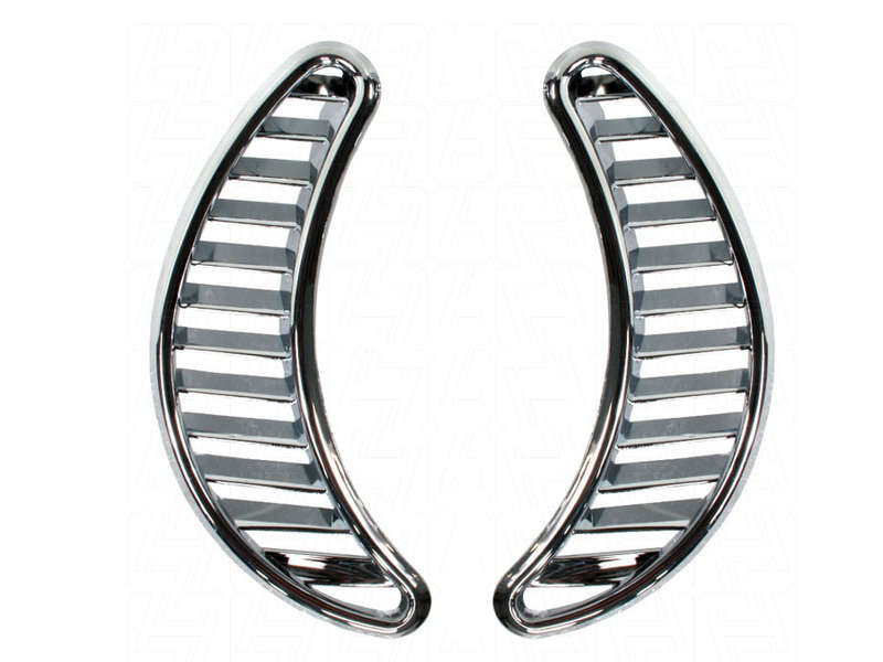 VW Classic Beetle Half-Moon Vent (chrome)