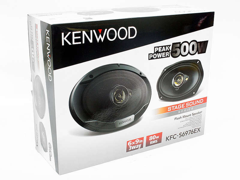Kenwood KFC-PS6976EX StageSound Series 6x9" 500w Speakers