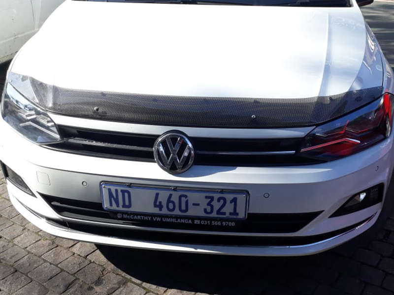 VW Polo 8 2018+ Carbon Look Bonnet Guard
