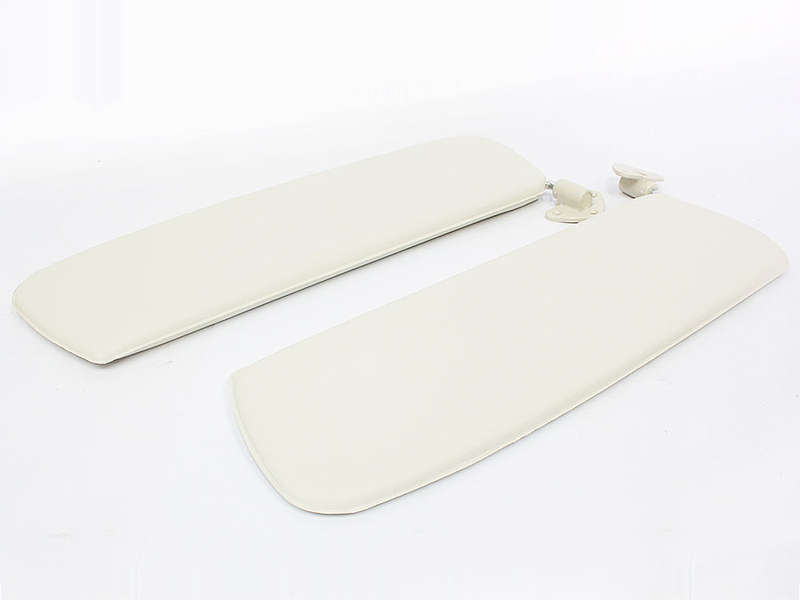 VW Classic Bus T2 White Split Sunvisors (set)