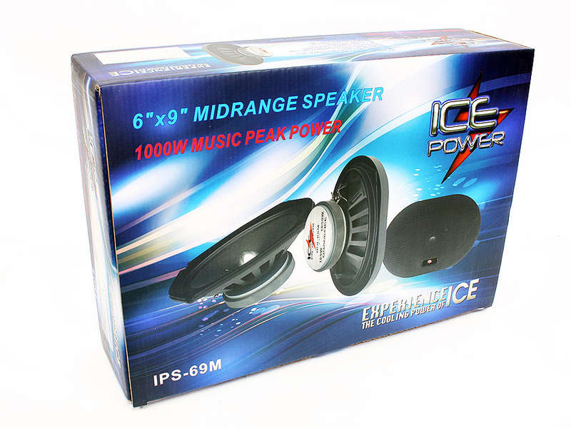 ICE Power IPS-69M 1000w Pro Series 6x9" Speakers