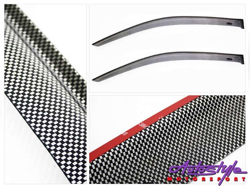 Carbon Look Windshields for Hyundai Creta 2017 (rears)
