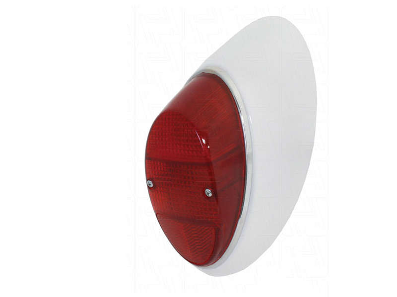 VW Classic Beetle Complete Rear Light RIGHT with all Red Lens 1961-1974