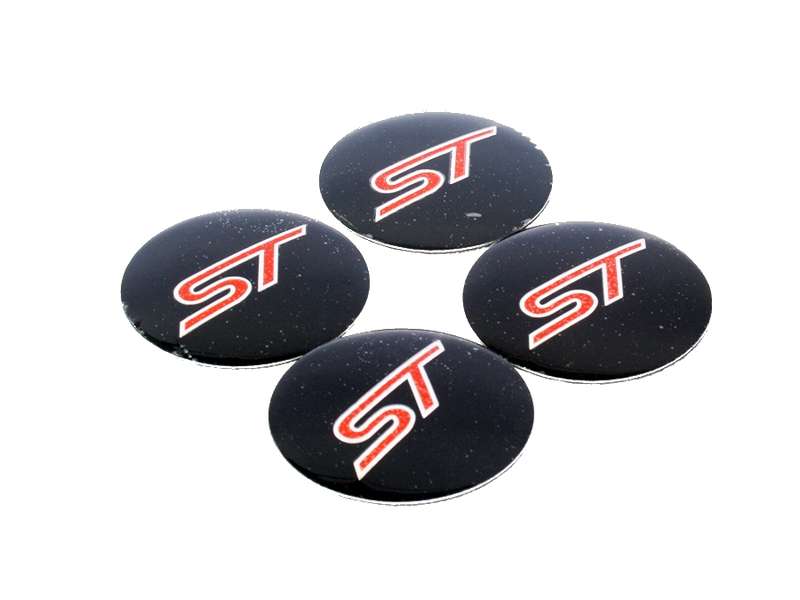 ST Design Black Mag Wheel Decal