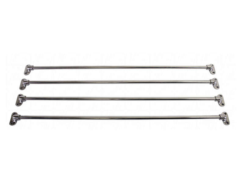 VW Classic Bus Jail Bar Kit for Side Window > T2 Split 1955-1967