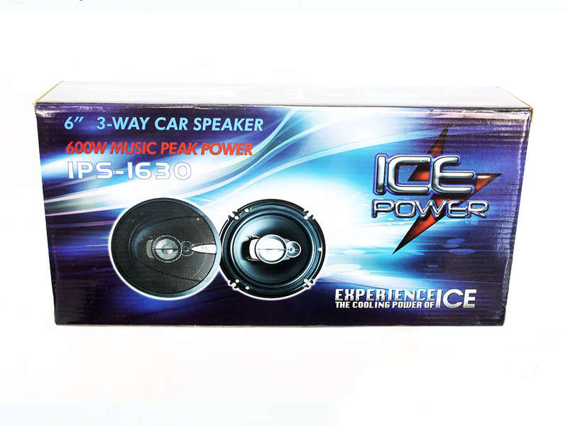 ICE Power IPS-1630 6" 600w 3way Speakers
