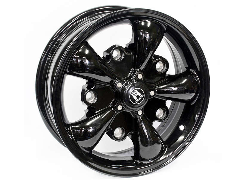 15" Evo WLF for Classic Beetle 5/205 Black Alloy Wheels