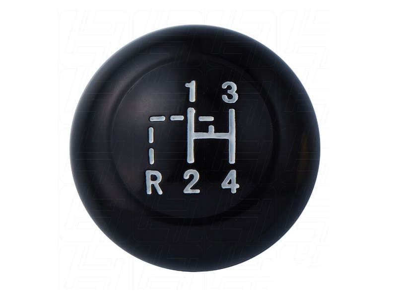 Vintage Speed Gear Knob with Stock Shift Pattern Black 10mm Thread