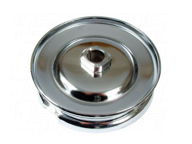 Alternator or Dynamo Pulley 1200-1600cc 12V Chrome