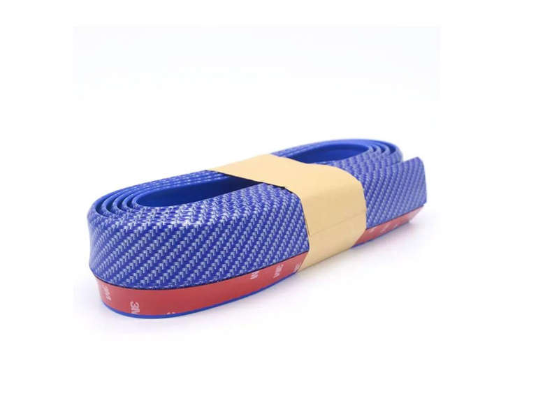 Universal Blue Carbon Fibre Look Front Spoiler
