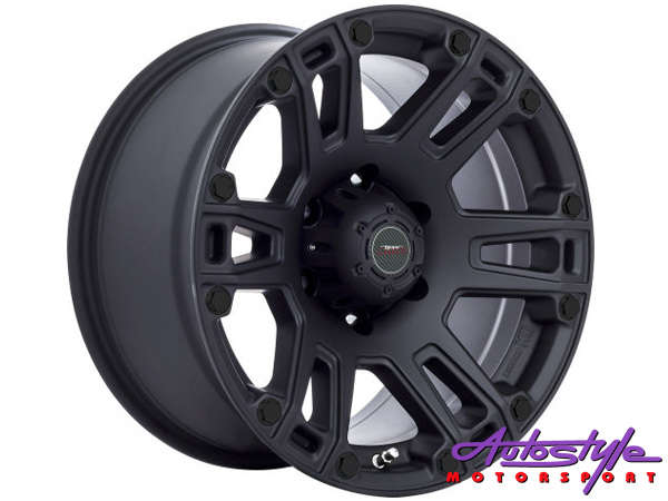 16" A-Line Dagger 5/150 STBLK Alloy Wheels