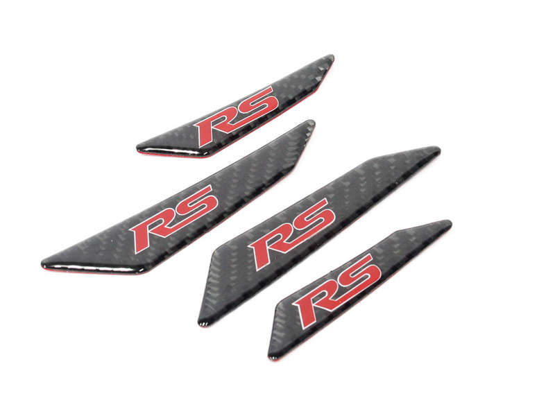 Carbon Fibre Look RS Style Door Guards