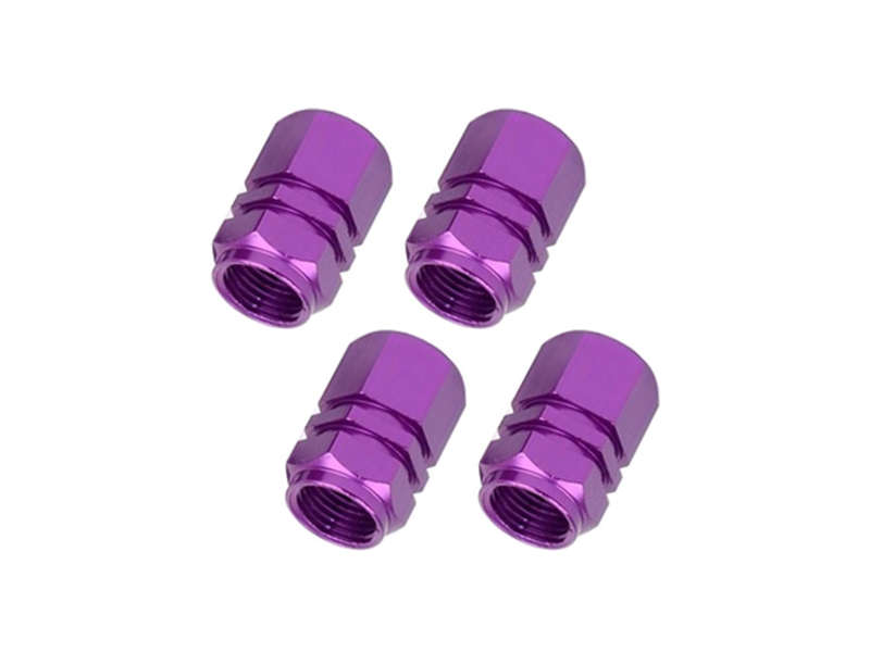 Anodized Purple Wheel Valvecaps