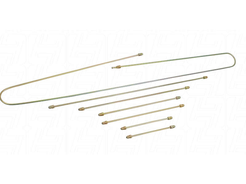VW Classic Beetle Steel Brake Pipe Set Single Circuit