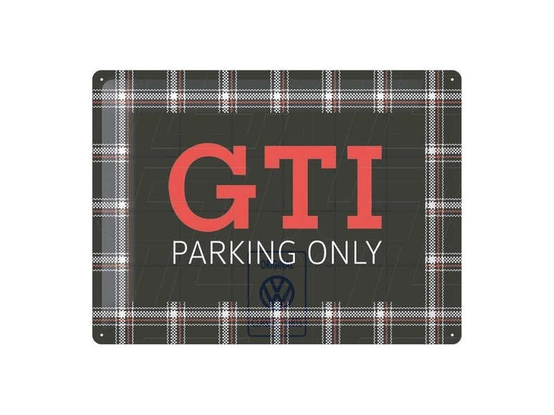 GTI Parking only Sign