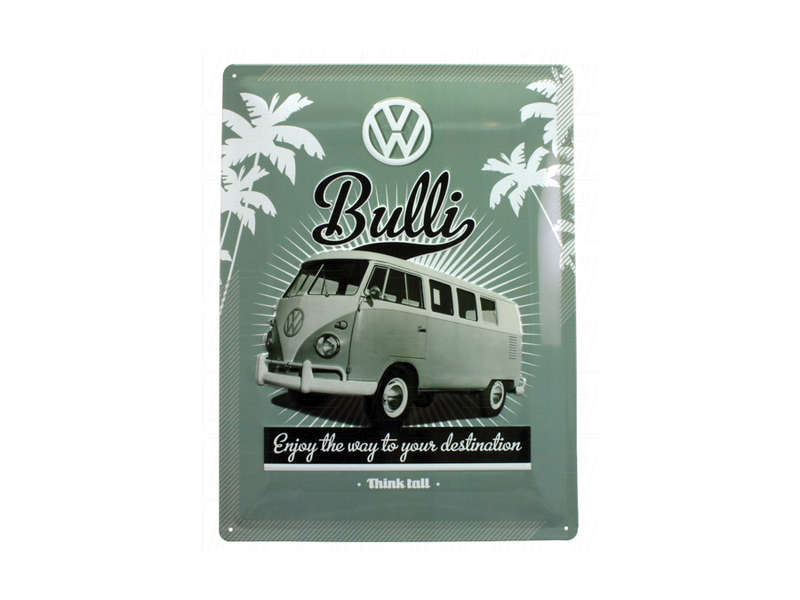 Metal Sign Bulli Enjoy The Way To Your Destination