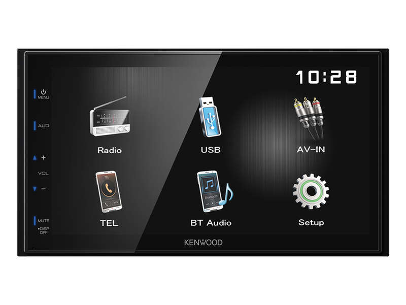 Kenwood DMX110BT Double Din Media Receiver - Kenwood