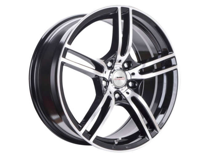 15" A-Line Destiny 4/100 & 4/108 BKMF Alloy Wheels