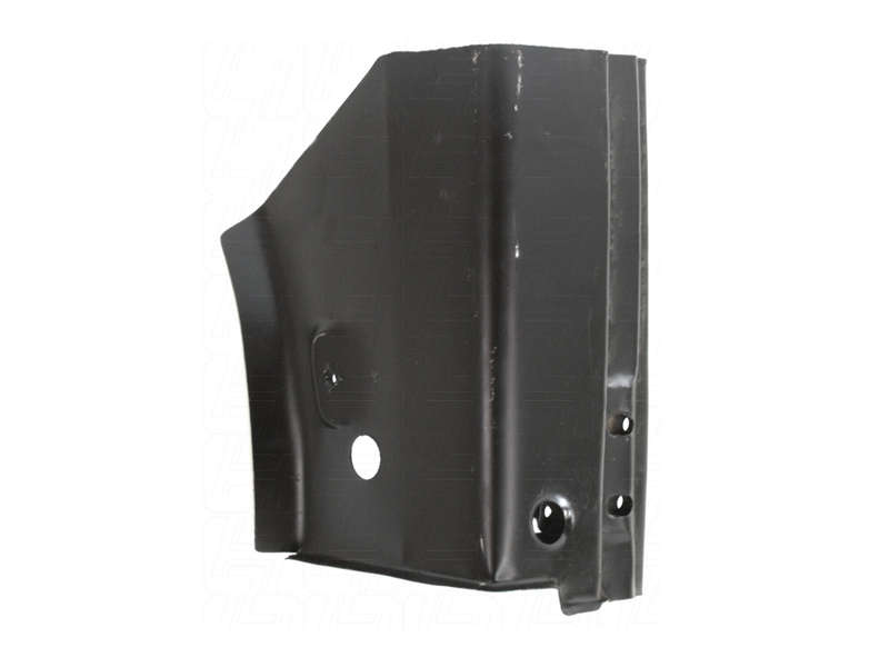 VW Beetle A-Post Lower Door Hinge Repair Section for the Right Side, 3 Hole