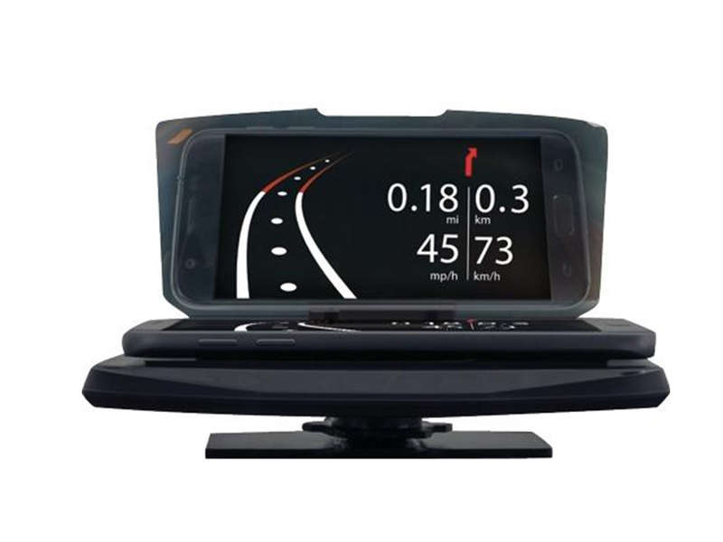 Smartphone Holder display for HUD Navigation