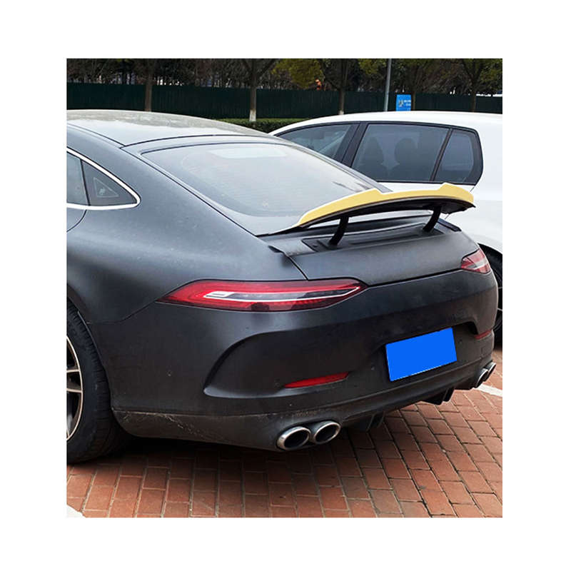 Mercedes AMG GT 2018 Boot Spoiler Gloss Black