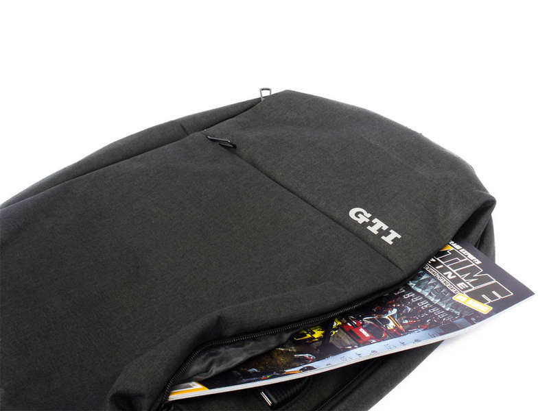 VW Gti Backpack with USB Cable (black)
