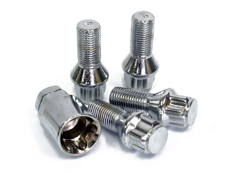 Universal 14x1.25 Locknut Bolt & Key Set