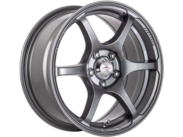 15" A-Line AR-1 5/100 Gunmetal Alloy Wheels