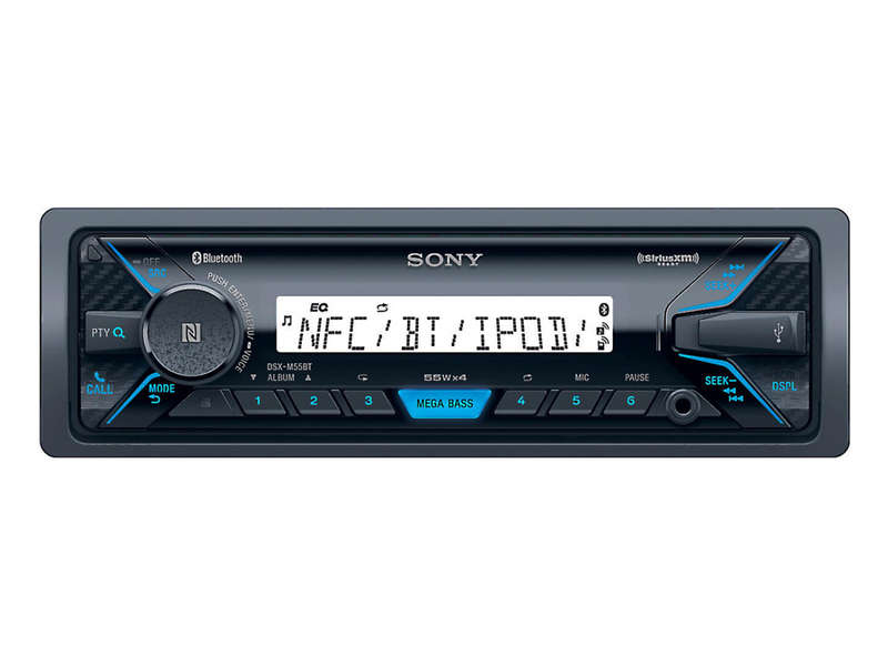 Sony DSX-M55BT Marine Media Receiver with Bluetooth