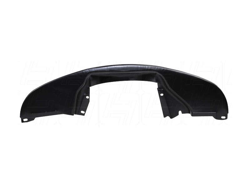 VW Aircooled Tinware over Exhaust no Holes Black