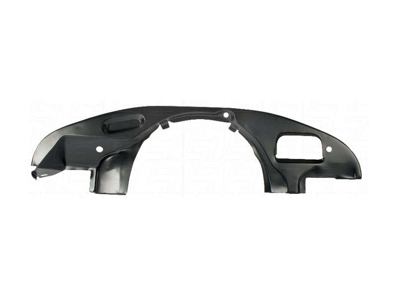 VW Aircooled Tinware over Bellhousing Twin Port Black