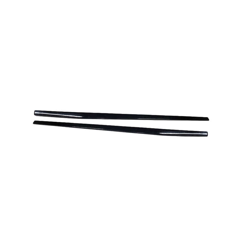 Universal Gloss Black Plastic Side Skirts (pair)
