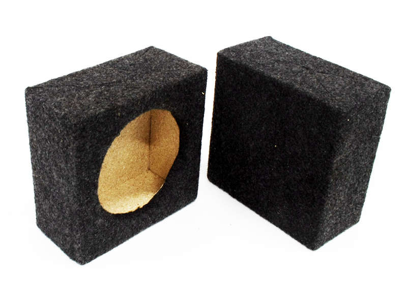 6" Speaker Box Enclosures (sold as a pair)
