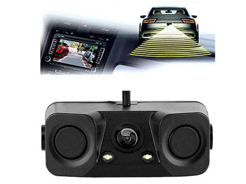 HD Color CCD Video Parking Sensor with LED light