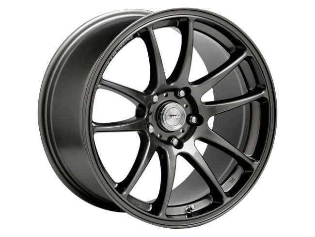 17" A-Line Wizard 4/100 & 4/108 Gunmetal Alloy Wheels