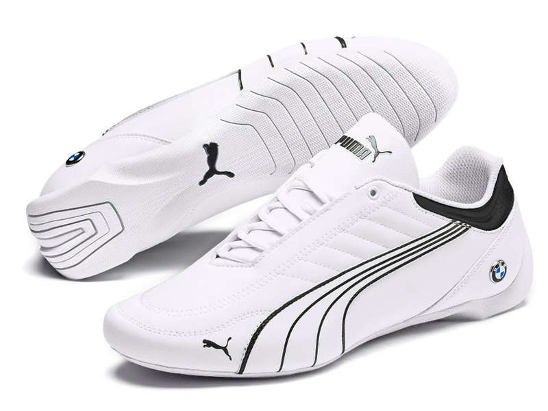 Puma BMW Future Kart Cat Sneakers White  size 8
