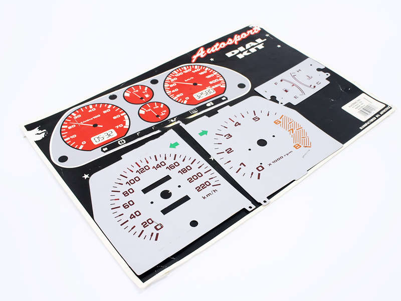 Instrument Cluster Dial Kit Suitable to fit Mazda/Ford bantam 160i