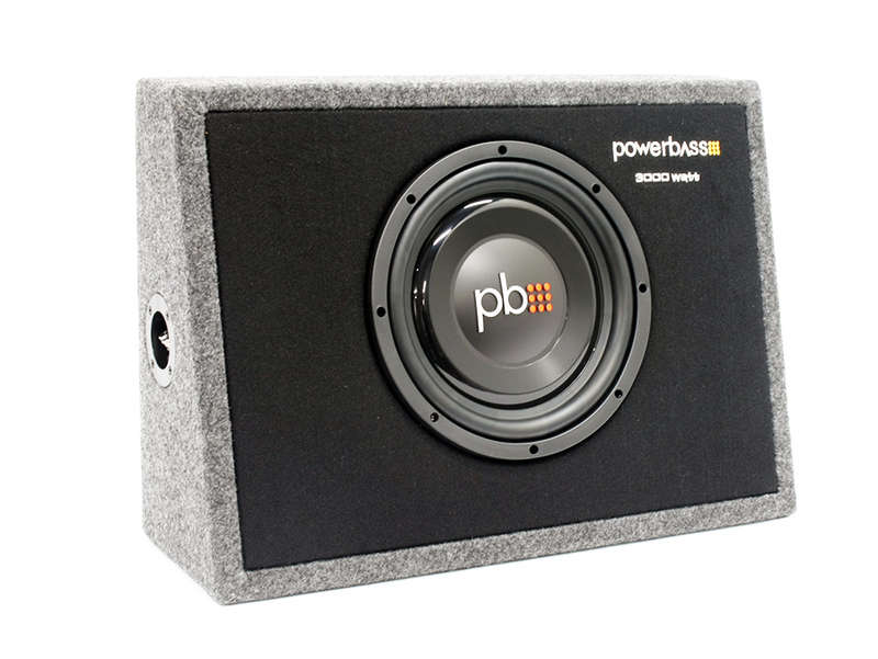 Powerbass 10" Slimline Enclosure &amp; Woofer Combo