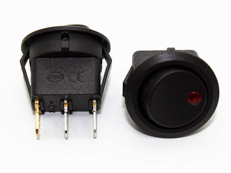 Cyberdyne rocker LED Round Switch