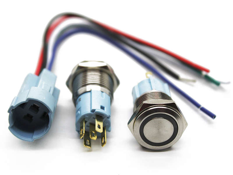 Cyberdyne Push Button Switch & Harness