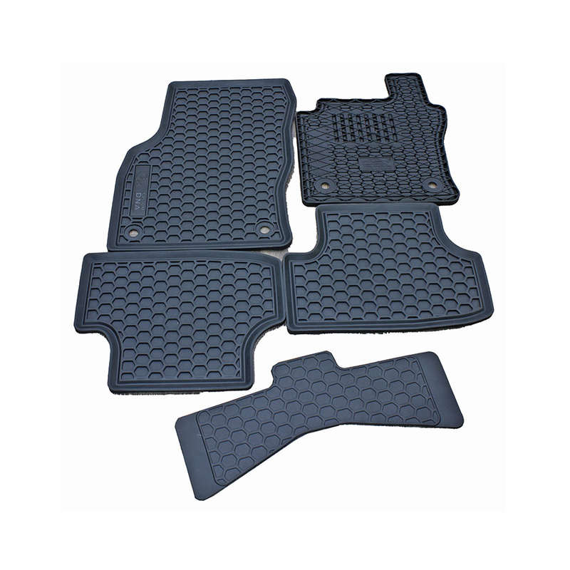 Premium DNA Design Rubber Floor Mats for VW Gof Mk7 &amp; 8.5