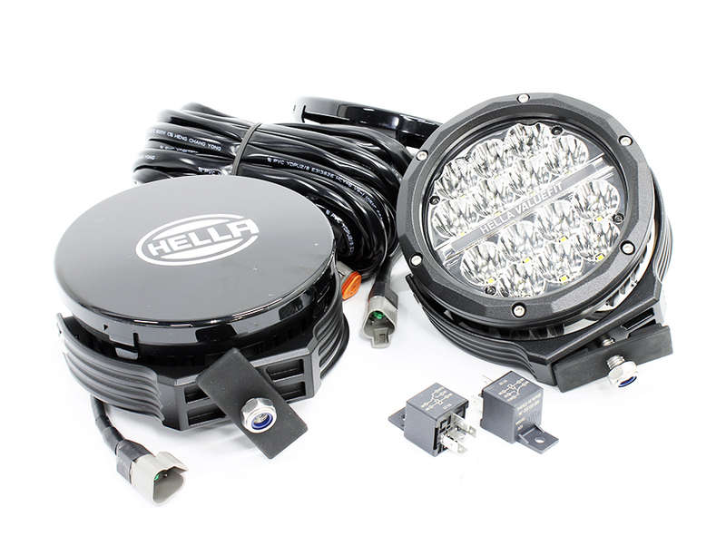 Hella 6" VF6306 Supernova Kit with Switch &amp; Wiring