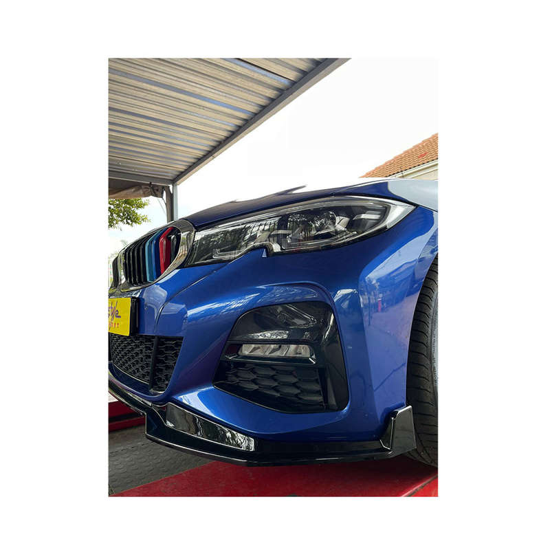 Gloss Black 3pc Front Spoiler Suitable for G20
