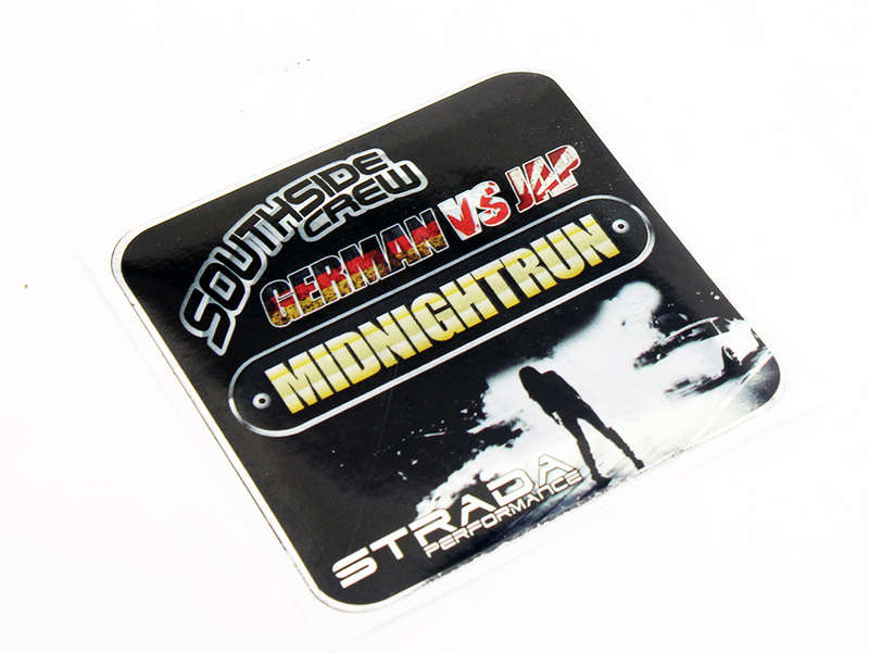 South Side Crew Germany vs Japan Midnight Run Vinyl Sticker
