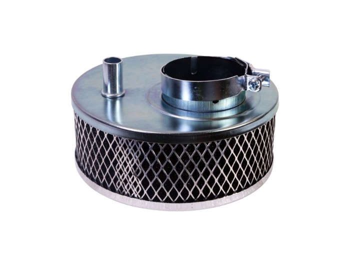 VW Aircooled Air Filter - Chrome/Foam Pancake Style