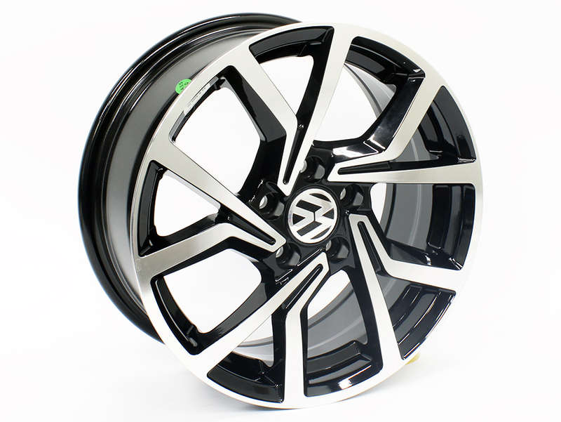 15" QS Clubsport 5/100 Black Machined Face Alloy Wheels