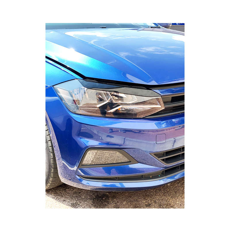VW Polo AWQ Series 2018 Gloss Black Eyelids