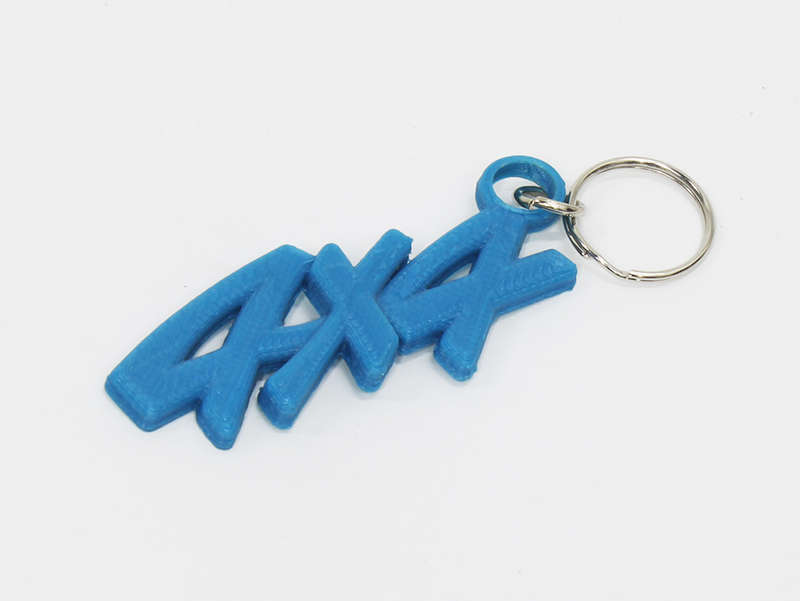 3D Design 4x4 Keyring