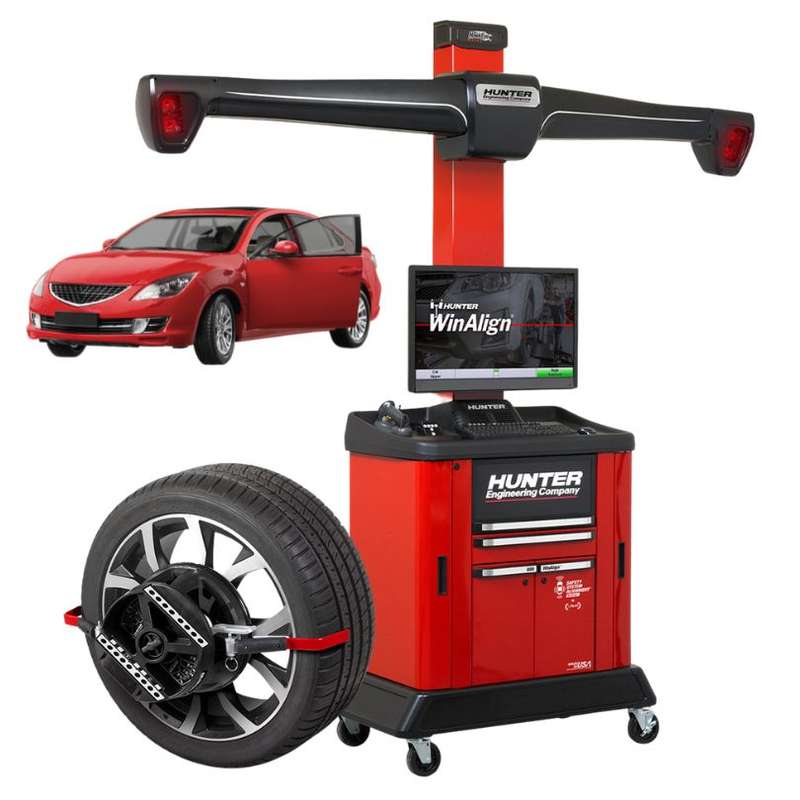 3D Wheel Alignment Service for Passenger Vehicles