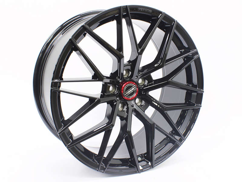 19" QS Evo5R 5/112 Gunmetal Black Alloy Wheels